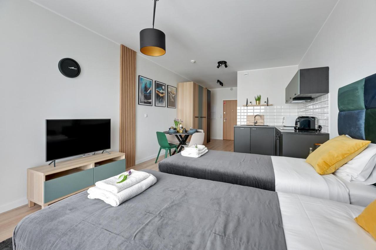 Apartament Walowa Stara Stocznia Danzica Esterno foto