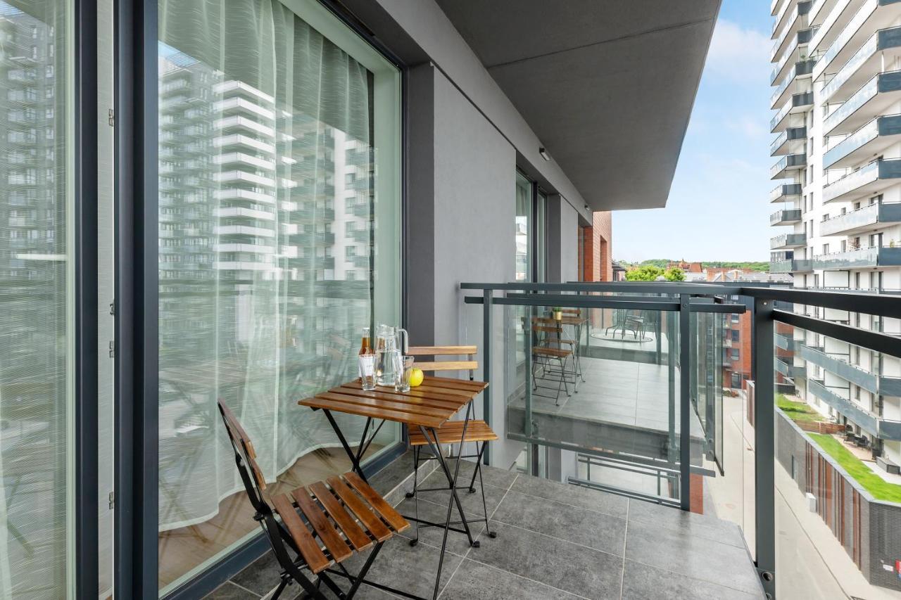 Apartament Walowa Stara Stocznia Danzica Esterno foto